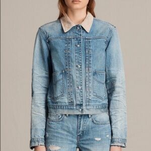 MOD REF Denim Jacket With Corduroy Collar NWOT